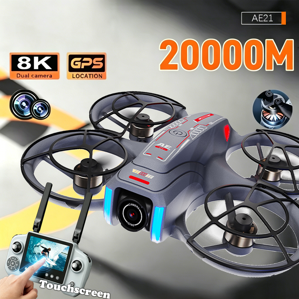 Drone Photogrammetry - Upgrade AE21 Aerial Drone 8K HD