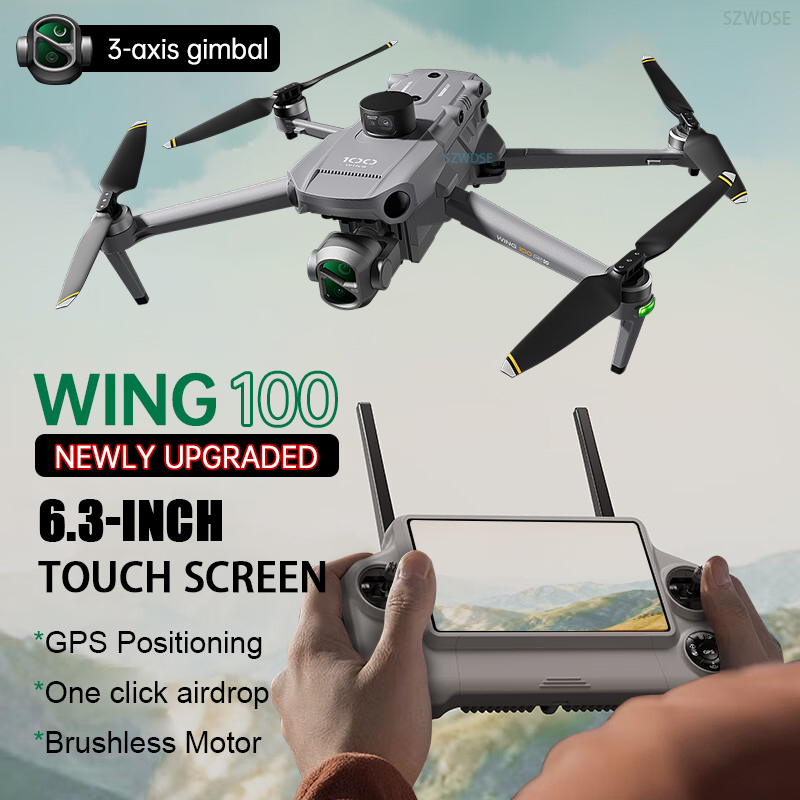 Drone Multispectral - 2026 Wing 100 GPS Drone 3-axis