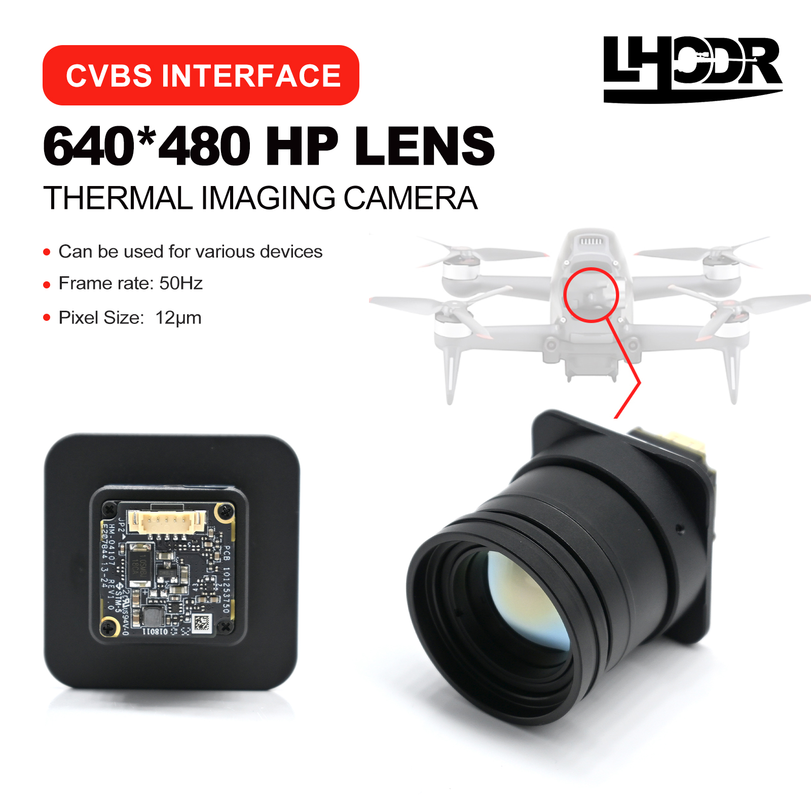 30mm 640x480 pix Drone thermal - Drone Thermal Imaging incelemesi ve fiyatı