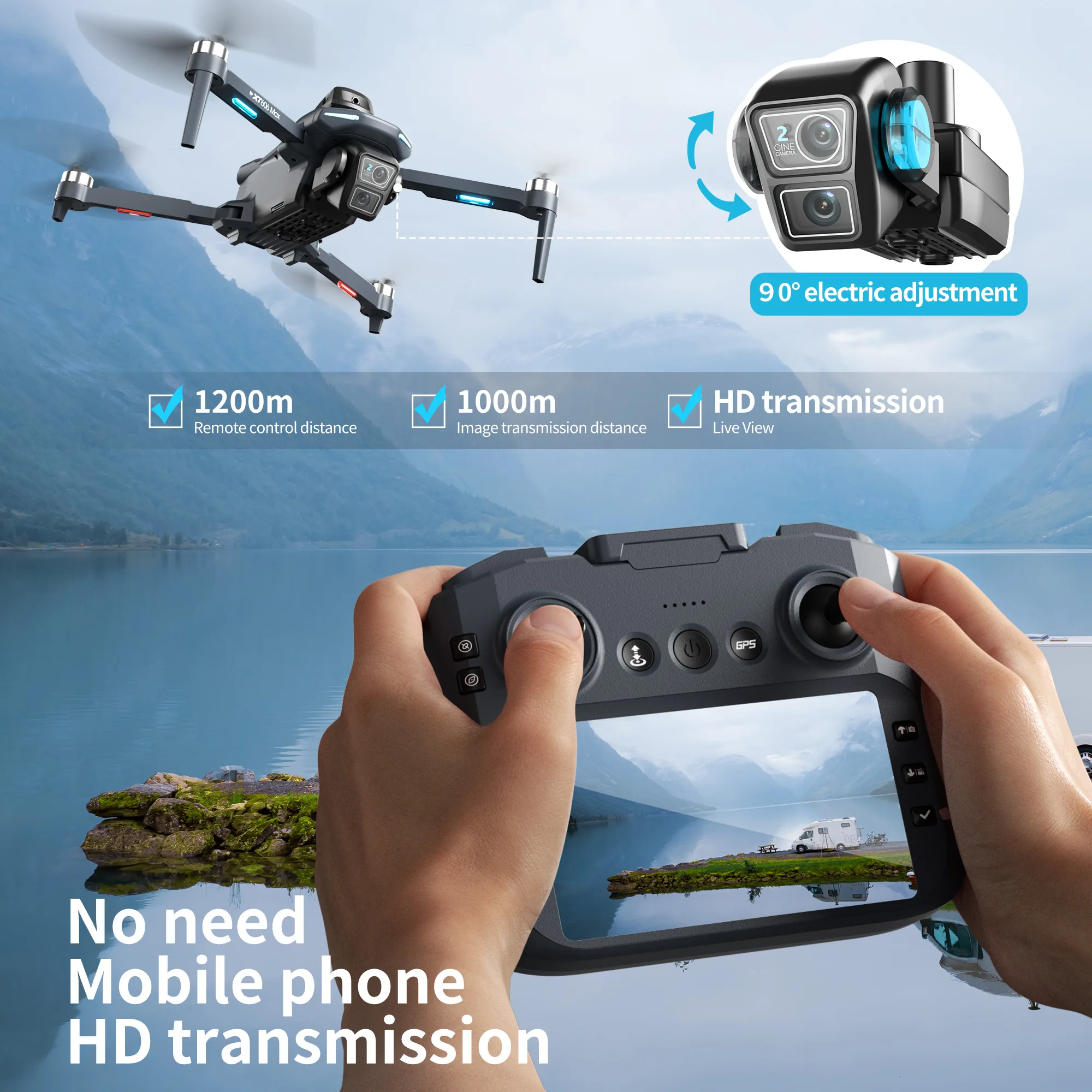 Lenovo XT606 Drone Professiona - Drone Photogrammetry incelemesi ve fiyatı