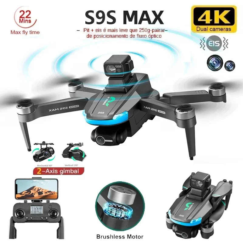 NEW S9S MAX MINI Drone 4K 2-Ax - Drone Video Production incelemesi ve fiyatı