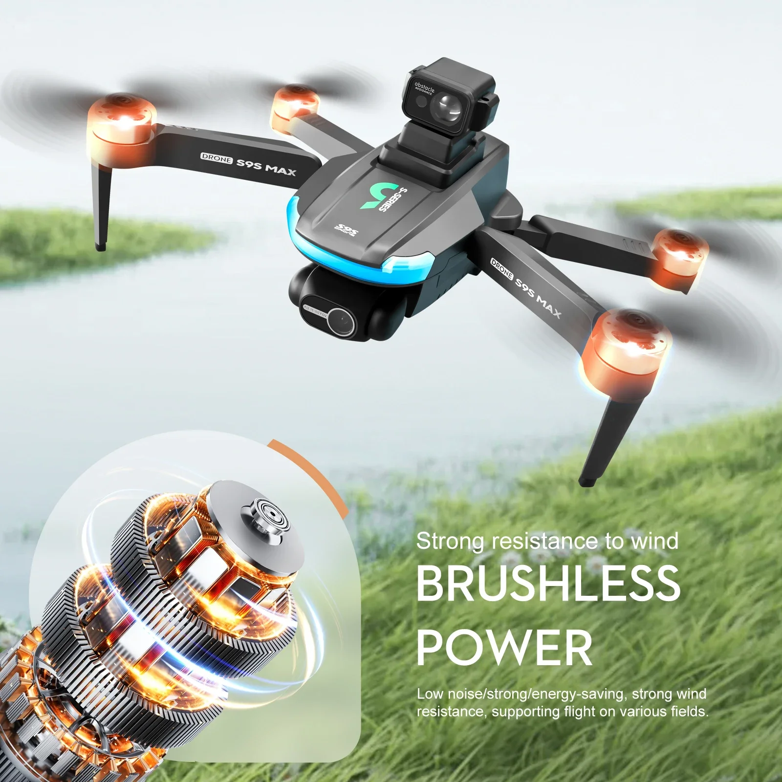 NEW S9S MAX MINI Drone 4K 2-Ax - Drone Video Production incelemesi ve fiyatı