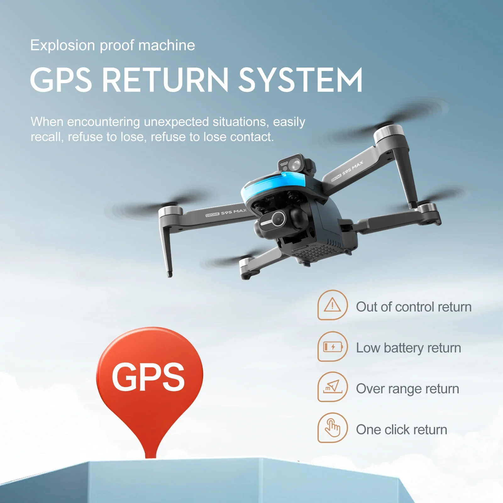 NEW S9S MAX MINI Drone 4K 2-Ax - Drone Video Production incelemesi ve fiyatı