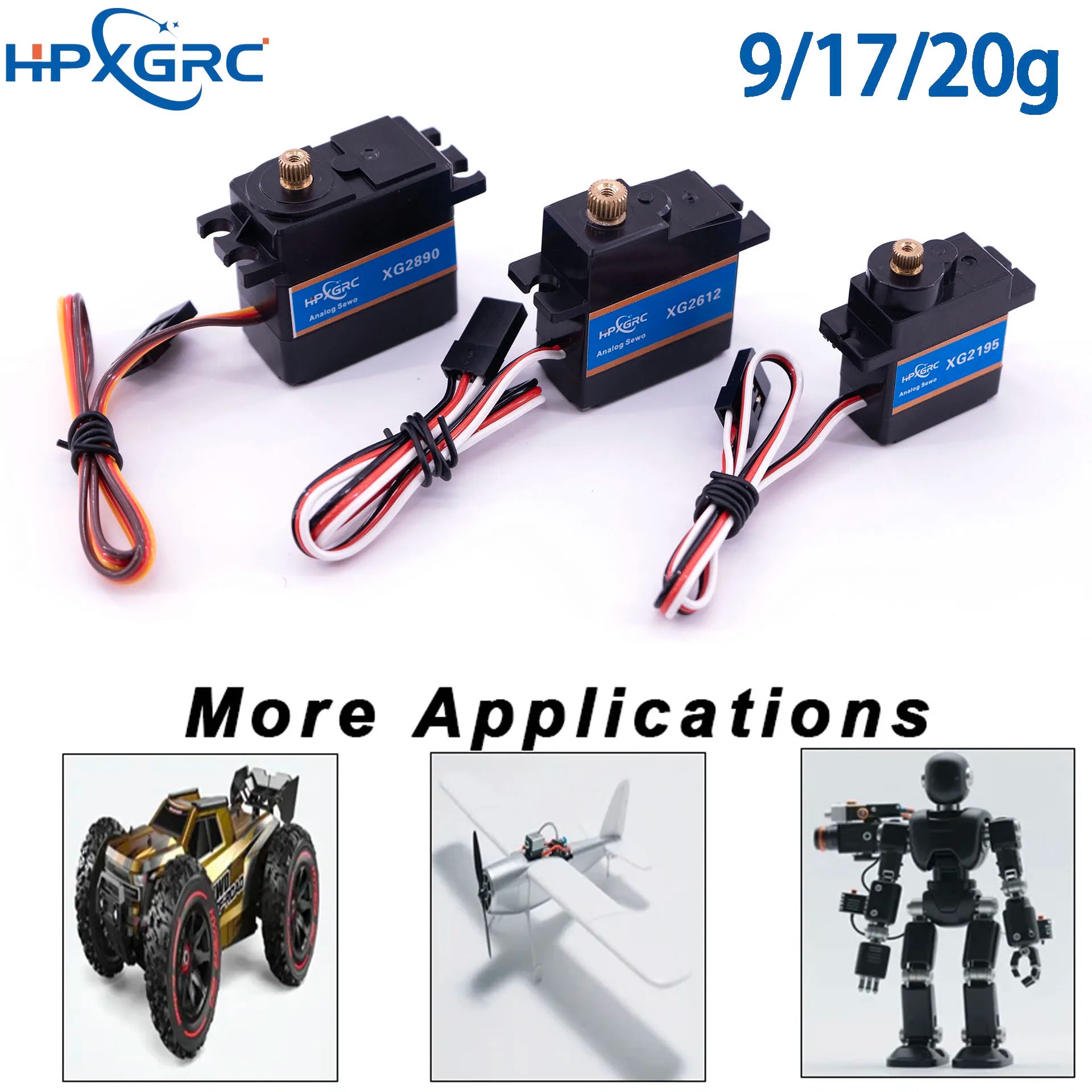HPXGRC Waterproof Servo 9g 17g - Drone Lidar incelemesi ve fiyatı