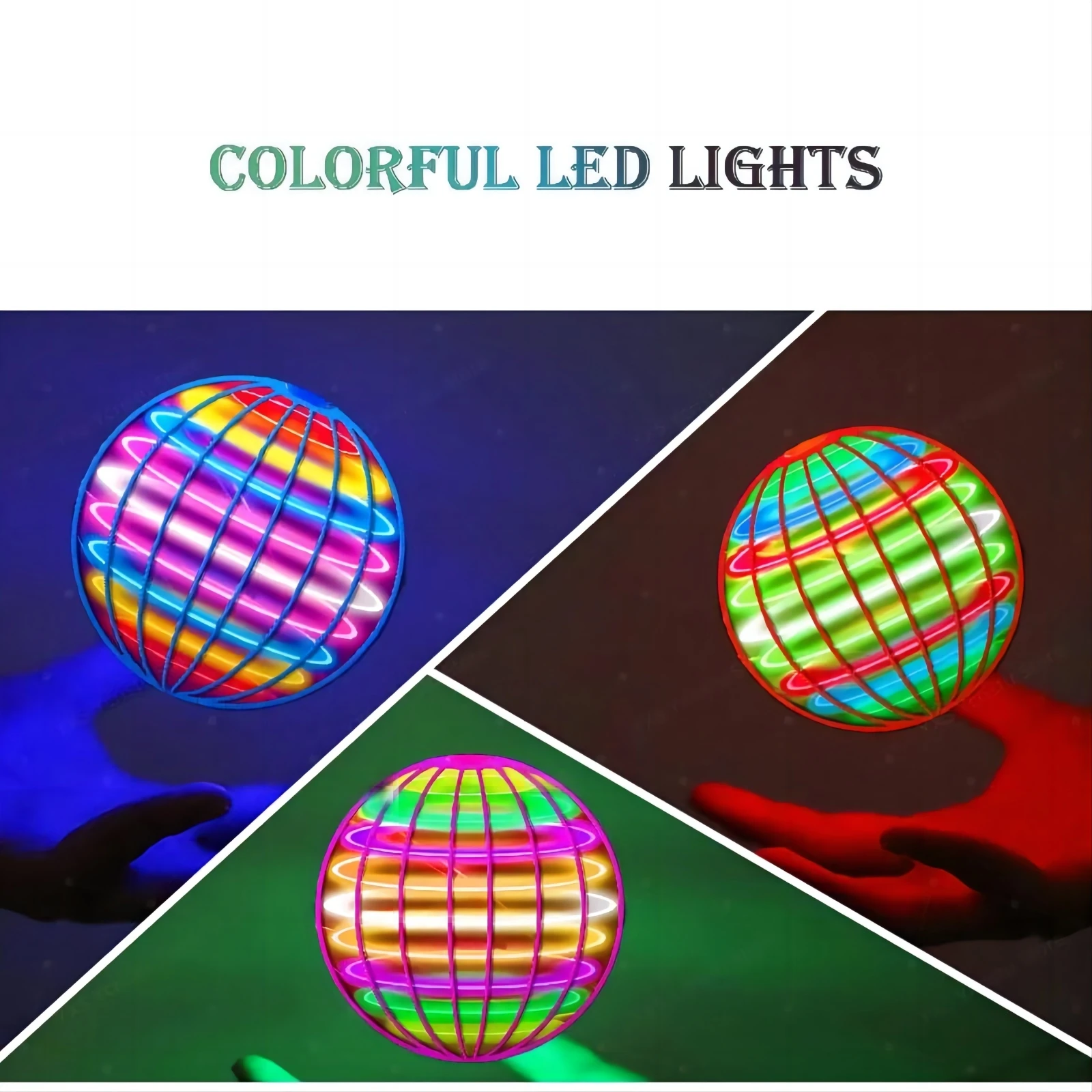 LED Light Up Flying Orb Boomer - Drone Aerial Photography incelemesi ve fiyatı