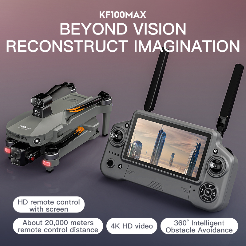 SJRC KF100 MAX 8K UHD Photo HD - Drone Video Production incelemesi ve fiyatı