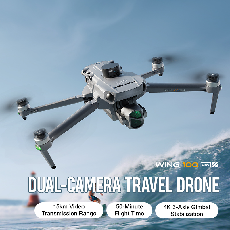2026 Wing 100 GPS Drone 3-axis - Drone Multispectral incelemesi ve fiyatı