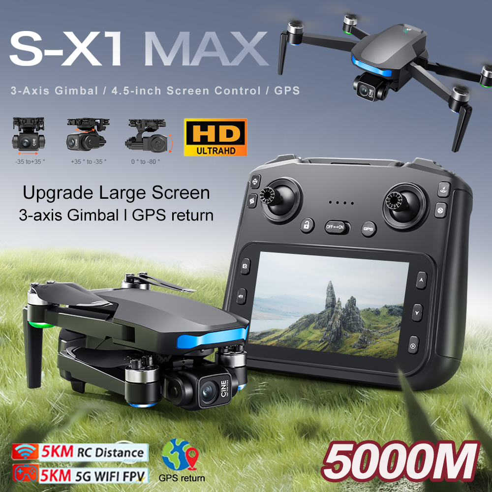 New S-X1 MAX Drone GPS 8K Prof - Drone Photogrammetry incelemesi ve fiyatı