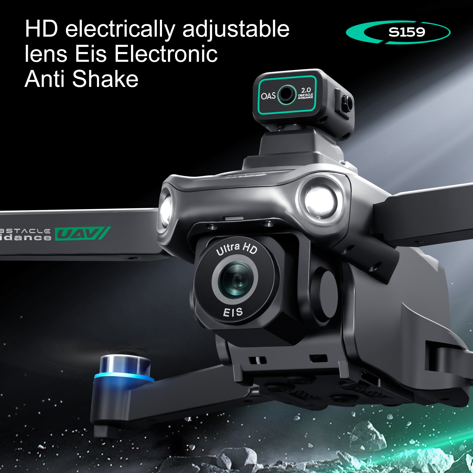 S159 GPS Drone 4K Profesional  - Drone Cinematic incelemesi ve fiyatı