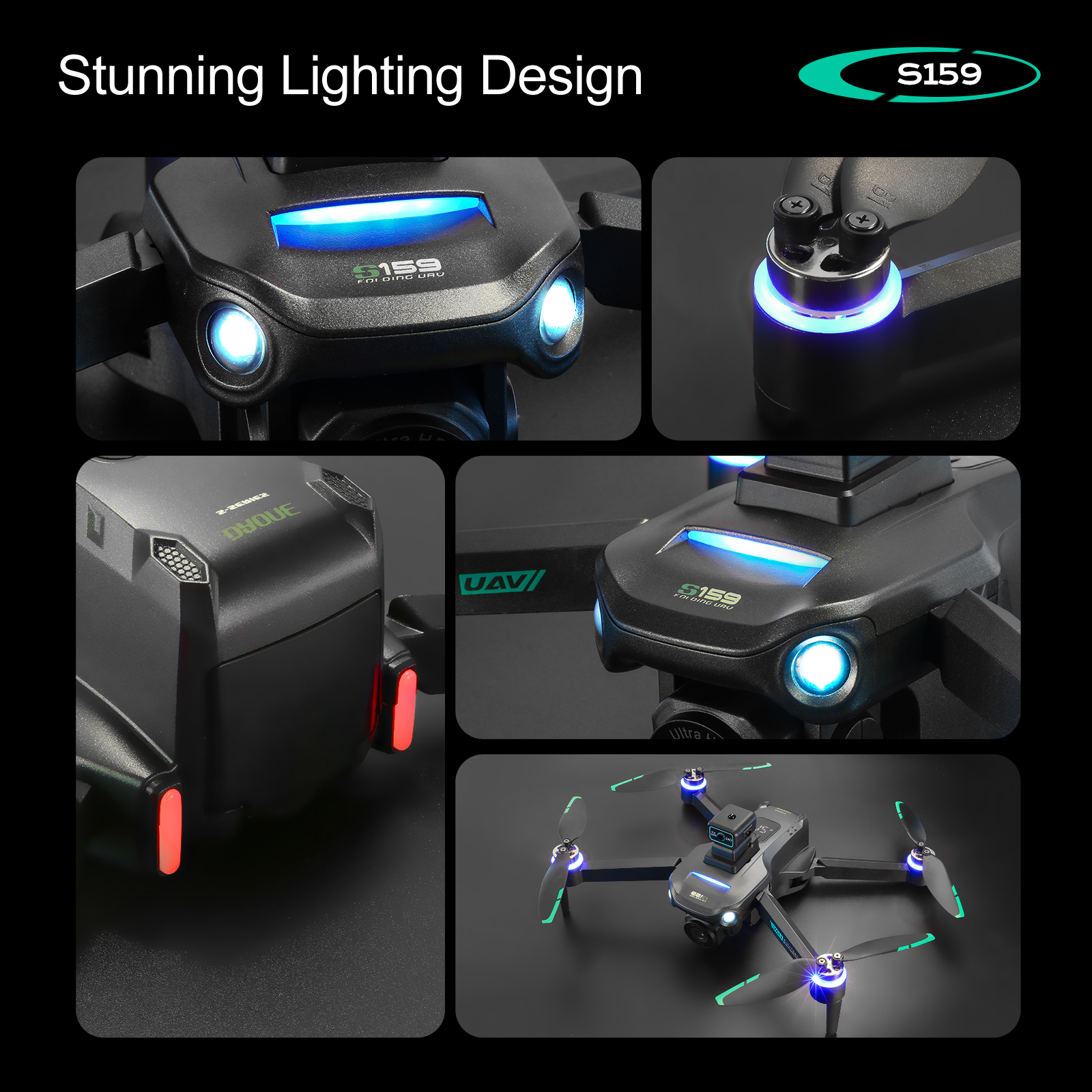 S159 GPS Drone 4K Profesional  - Drone Cinematic incelemesi ve fiyatı