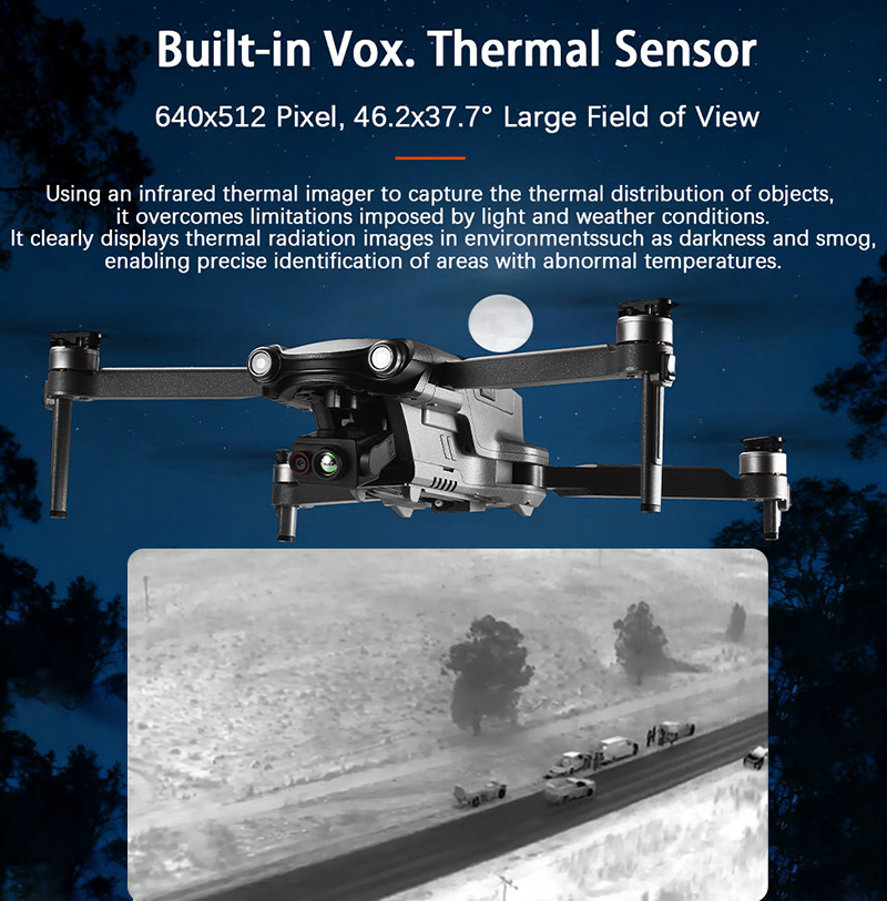 New Arrival 640x512 FPV Drone  - Drone Thermal Imaging incelemesi ve fiyatı
