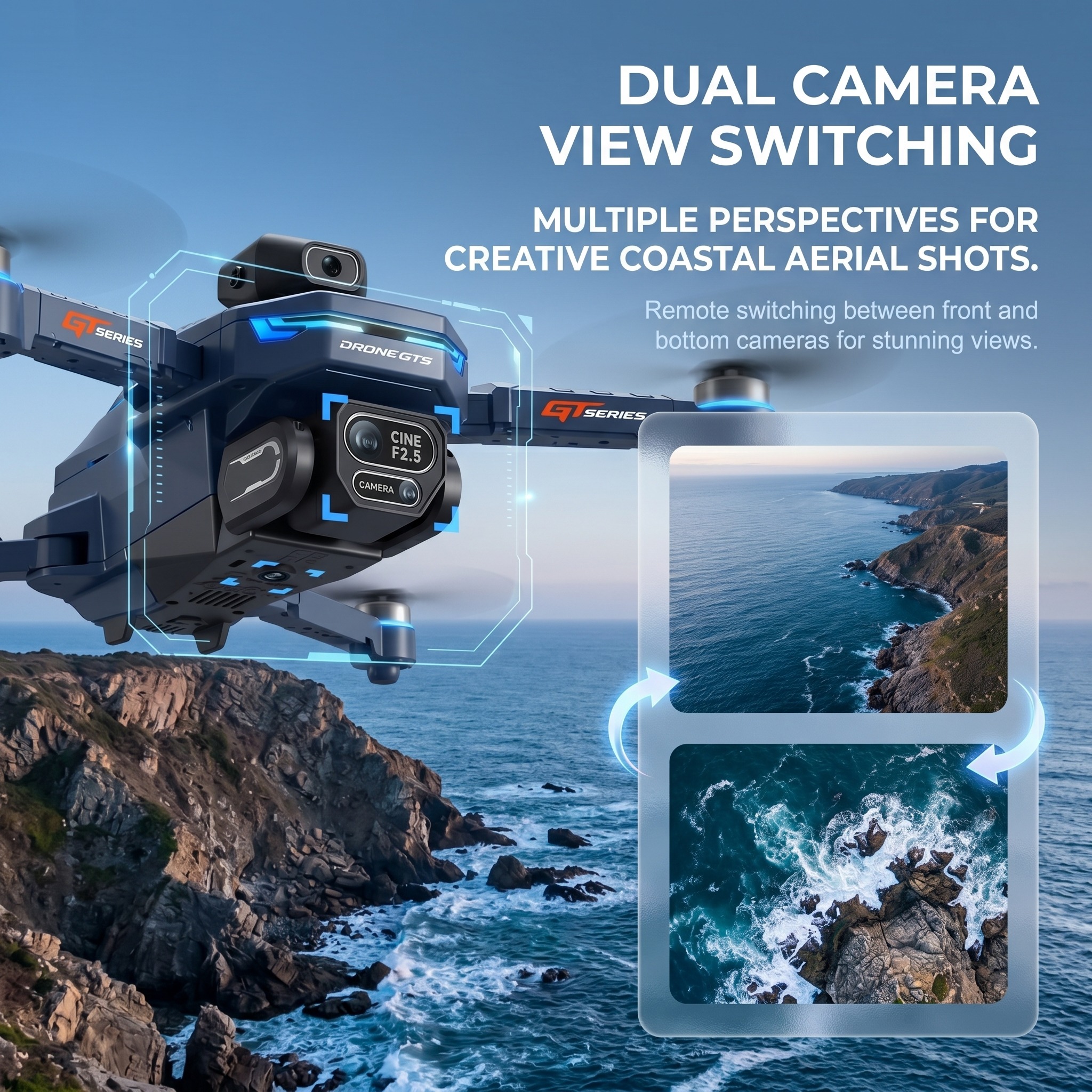 New Drone GT8 8K Professional  - Drone Lidar incelemesi ve fiyatı